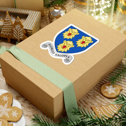 Coat of arms of Shrewsbury (England) (Coat of Arms) STICKER Vinyl Kiss-Cut Decal - The Sticker Space