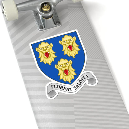 Coat of arms of Shrewsbury (England) (Coat of Arms) STICKER Vinyl Kiss-Cut Decal - The Sticker Space