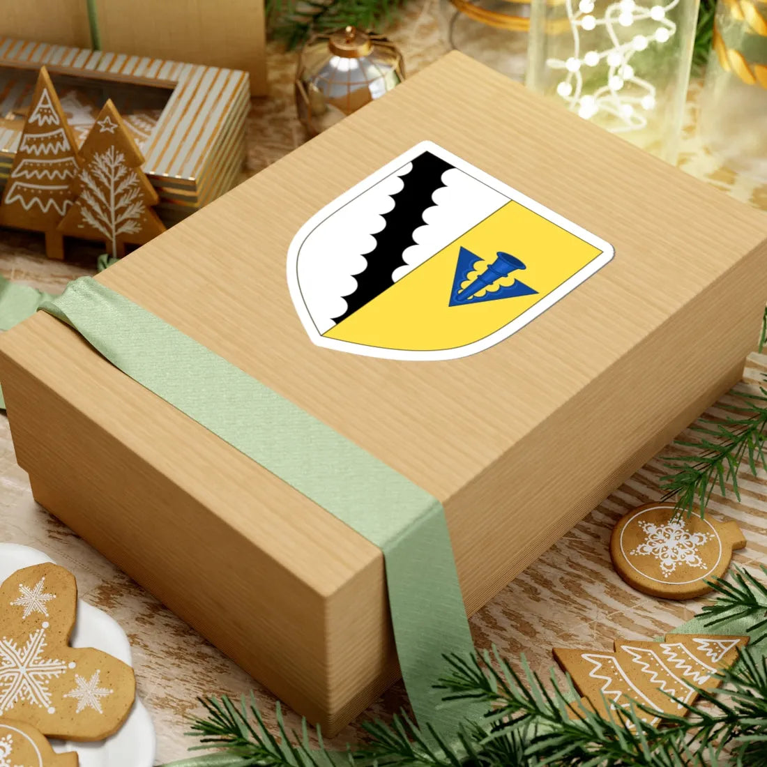 Coat of Arms of Sidney Sussex College Cambridge (England) (Coat of Arms) STICKER Vinyl Kiss-Cut Decal - The Sticker Space