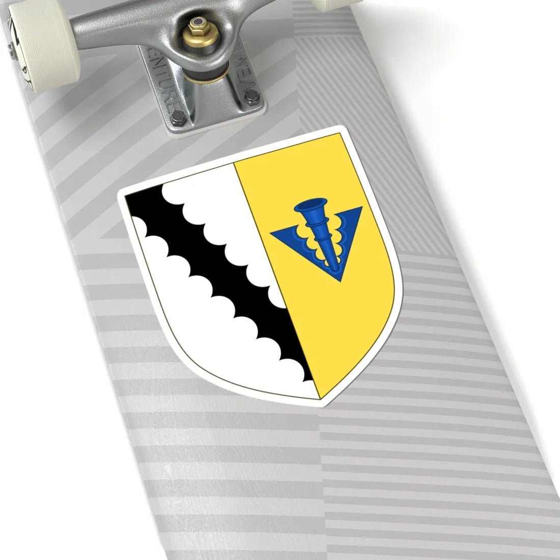 Coat of Arms of Sidney Sussex College Cambridge (England) (Coat of Arms) STICKER Vinyl Kiss-Cut Decal - The Sticker Space