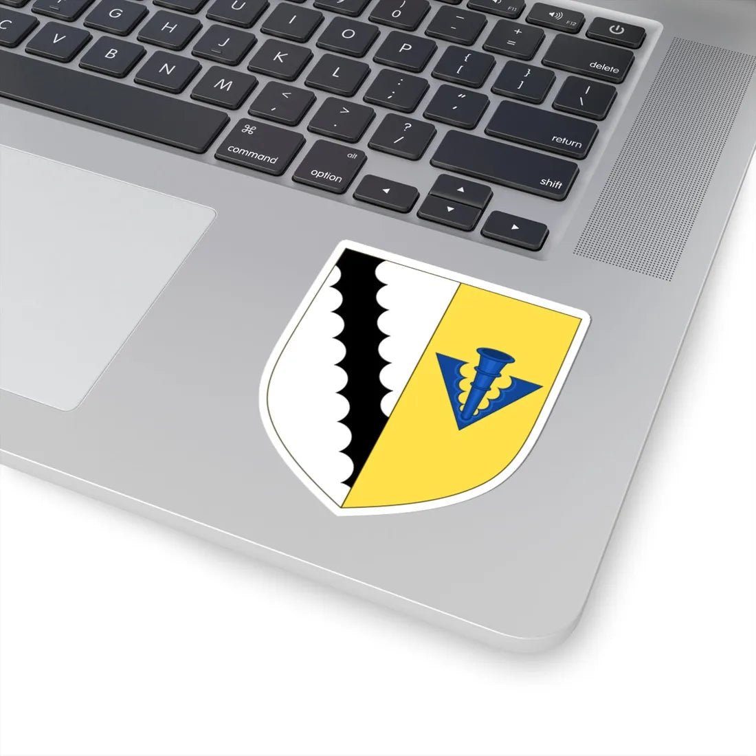 Coat of Arms of Sidney Sussex College Cambridge (England) (Coat of Arms) STICKER Vinyl Kiss-Cut Decal - The Sticker Space