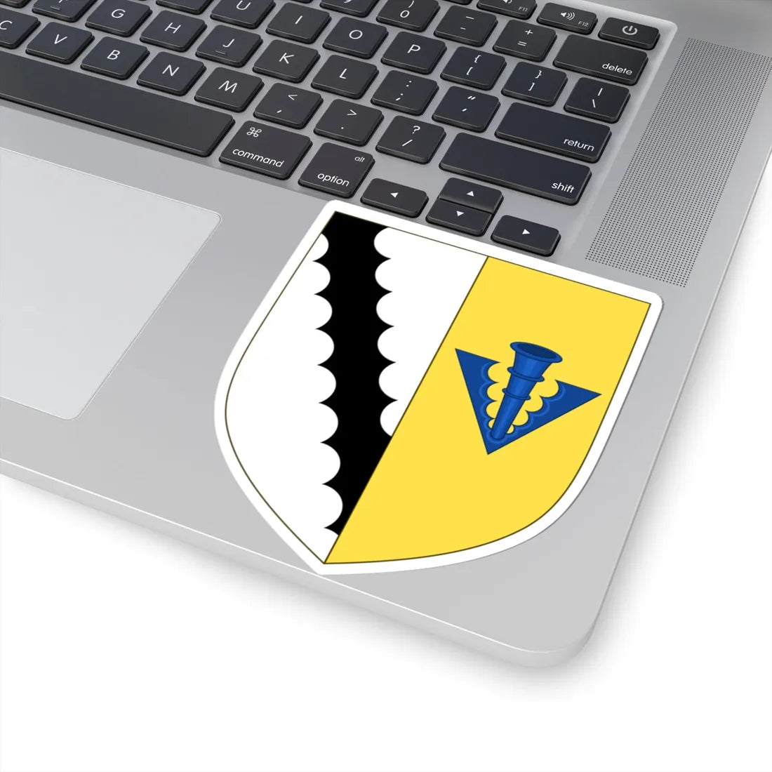 Coat of Arms of Sidney Sussex College Cambridge (England) (Coat of Arms) STICKER Vinyl Kiss-Cut Decal - The Sticker Space