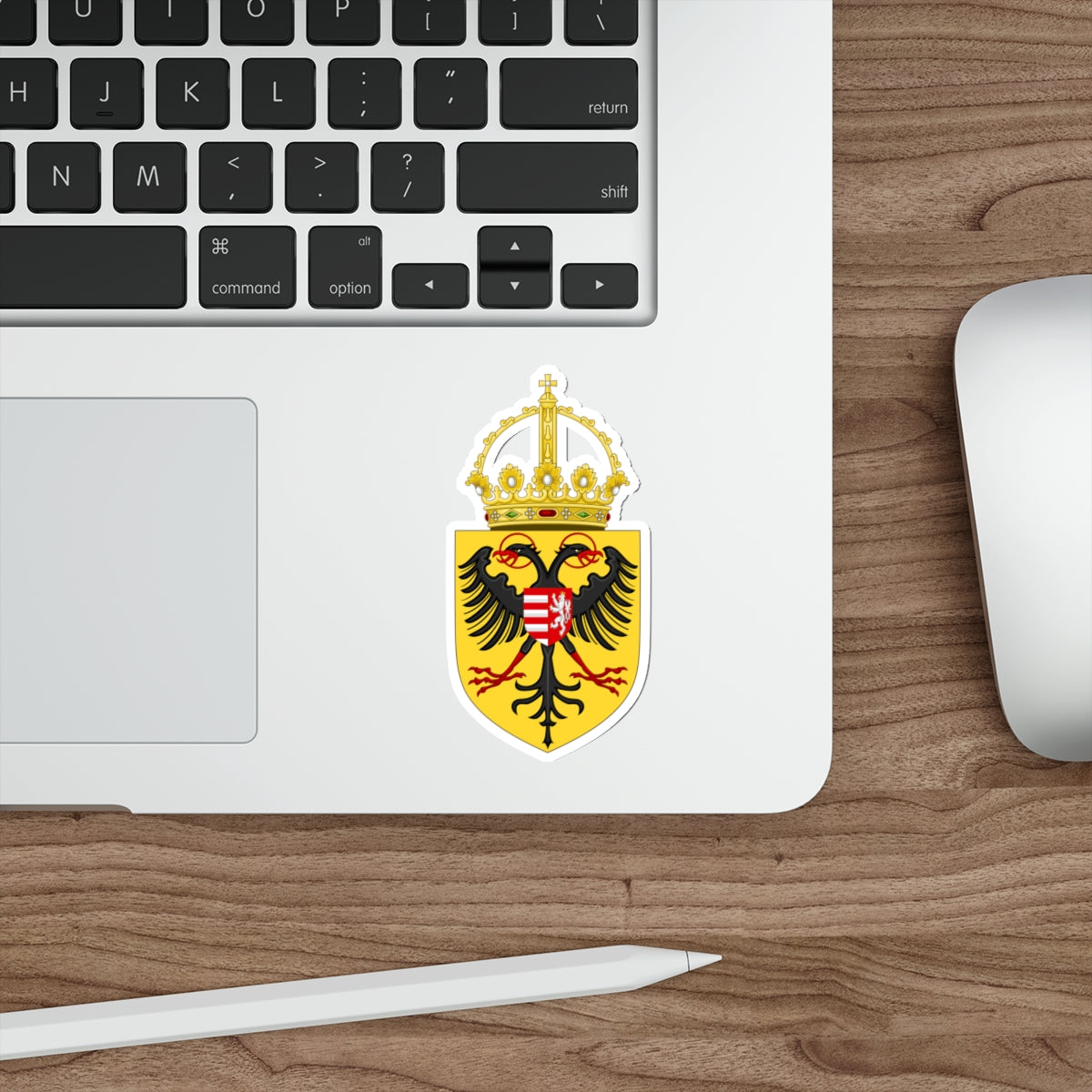 Coat of arms of Sigismund, Holy Roman Emperor STICKER Vinyl Die-Cut Decal-The Sticker Space