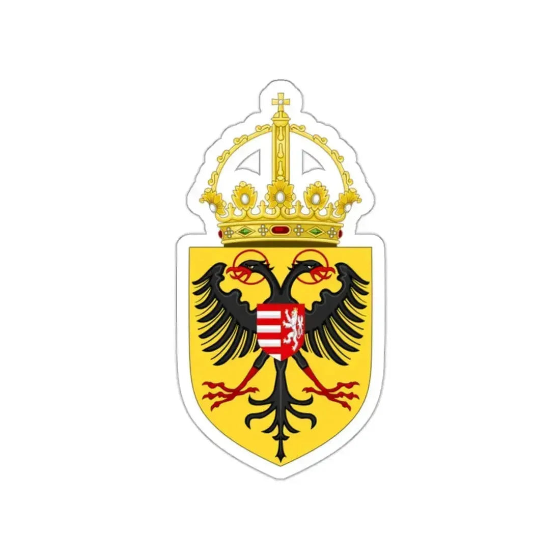 Coat of arms of Sigismund, Holy Roman Emperor STICKER Vinyl Die-Cut Decal 2 Inch - The Sticker Space