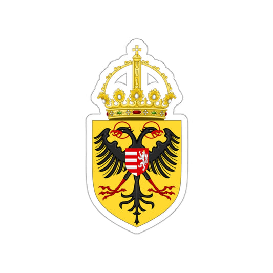 Coat of arms of Sigismund, Holy Roman Emperor STICKER Vinyl Die-Cut Decal-White-The Sticker Space