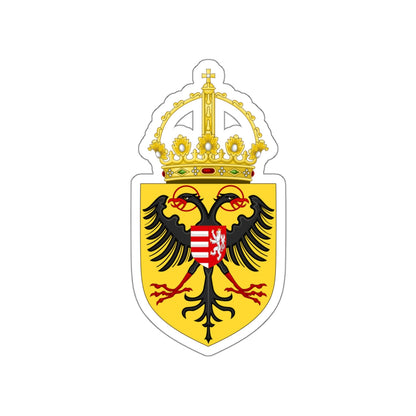 Coat of arms of Sigismund, Holy Roman Emperor STICKER Vinyl Die-Cut Decal-White-The Sticker Space