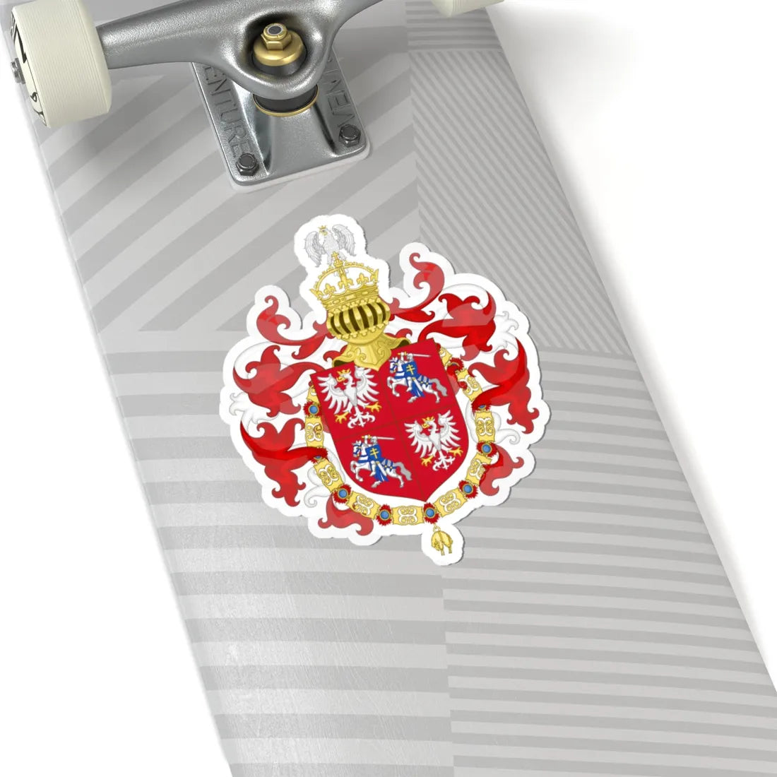 Coat of Arms of Sigismund I of Poland Order of the Golden Fleece (Austria) (Coat of Arms) STICKER Vinyl Kiss-Cut Decal - The Sticker Space