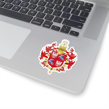 Coat of Arms of Sigismund I of Poland Order of the Golden Fleece (Austria) (Coat of Arms) STICKER Vinyl Kiss-Cut Decal - The Sticker Space