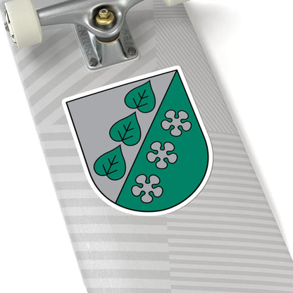 Coat of Arms of Sigulda (Latvia) (Coat of Arms) STICKER Vinyl Kiss-Cut Decal - The Sticker Space