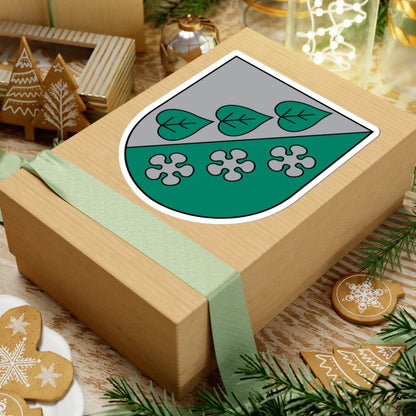 Coat of Arms of Sigulda (Latvia) (Coat of Arms) STICKER Vinyl Kiss-Cut Decal - The Sticker Space