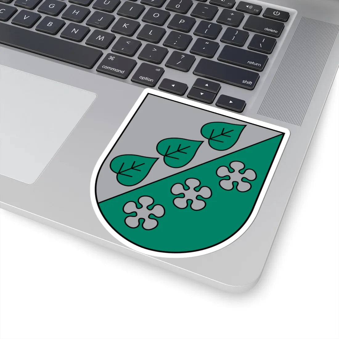 Coat of Arms of Sigulda (Latvia) (Coat of Arms) STICKER Vinyl Kiss-Cut Decal - The Sticker Space