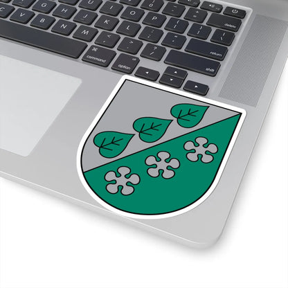 Coat of Arms of Sigulda (Latvia) (Coat of Arms) STICKER Vinyl Kiss-Cut Decal - The Sticker Space