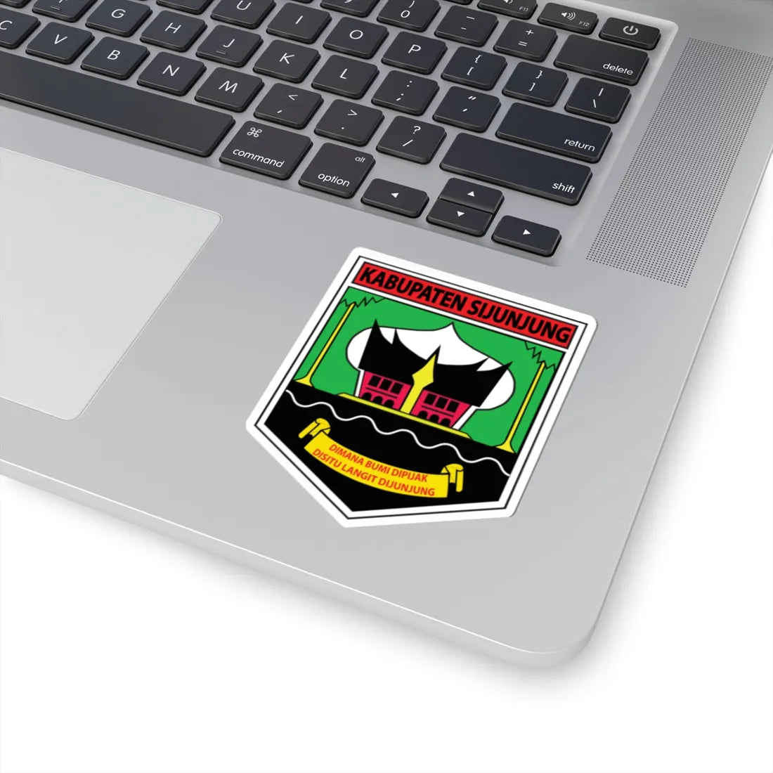 Coat of arms of Sijunjung Regency (Indonesia) (Coat of Arms) STICKER Vinyl Kiss-Cut Decal - The Sticker Space