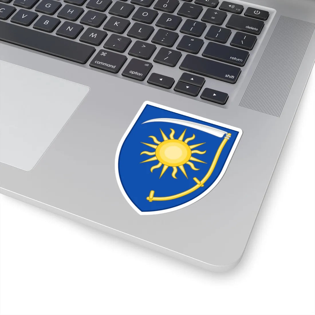 Coat of arms of Sindal (Denmark) (Coat of Arms) STICKER Vinyl Kiss-Cut Decal - The Sticker Space