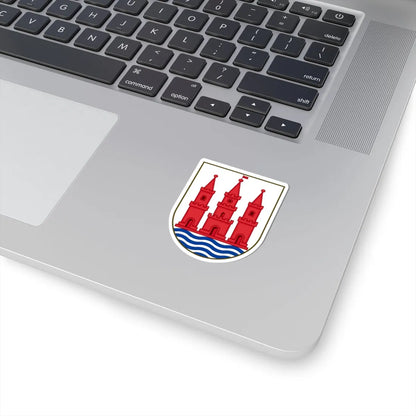 Coat of arms of Skanderborg (Denmark) (Coat of Arms) STICKER Vinyl Kiss-Cut Decal - The Sticker Space