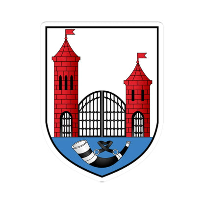 Coat of Arms of Skidal Belarus (Belarus) (Coat of Arms) STICKER Vinyl Kiss-Cut Decal 2 Inch White - The Sticker Space