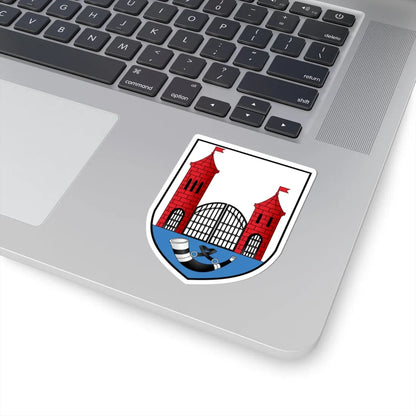 Coat of Arms of Skidal Belarus (Belarus) (Coat of Arms) STICKER Vinyl Kiss-Cut Decal - The Sticker Space