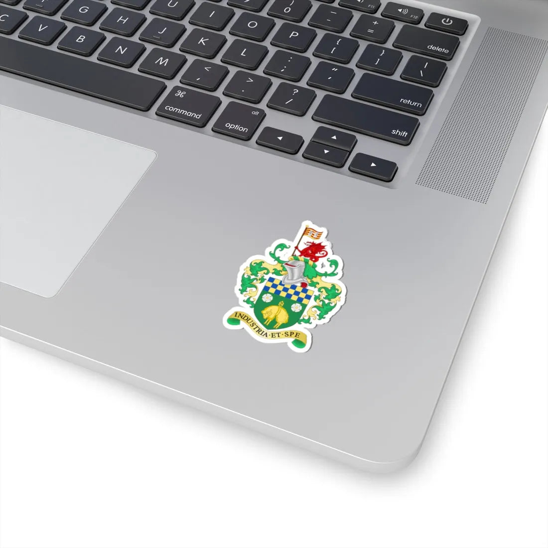 Coat of arms of Skipton (England) (Coat of Arms) STICKER Vinyl Kiss-Cut Decal - The Sticker Space