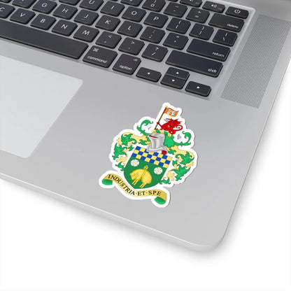 Coat of arms of Skipton (England) (Coat of Arms) STICKER Vinyl Kiss-Cut Decal - The Sticker Space