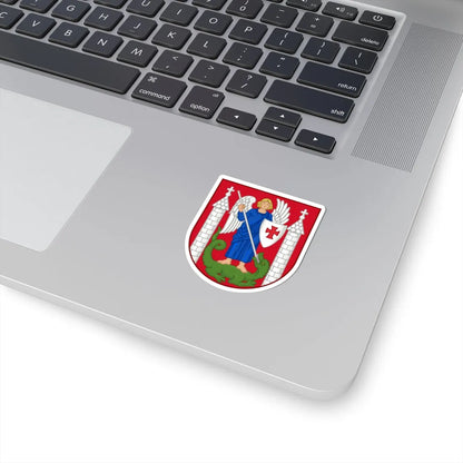 Coat of arms of Slagelse (Denmark) (Coat of Arms) STICKER Vinyl Kiss-Cut Decal - The Sticker Space