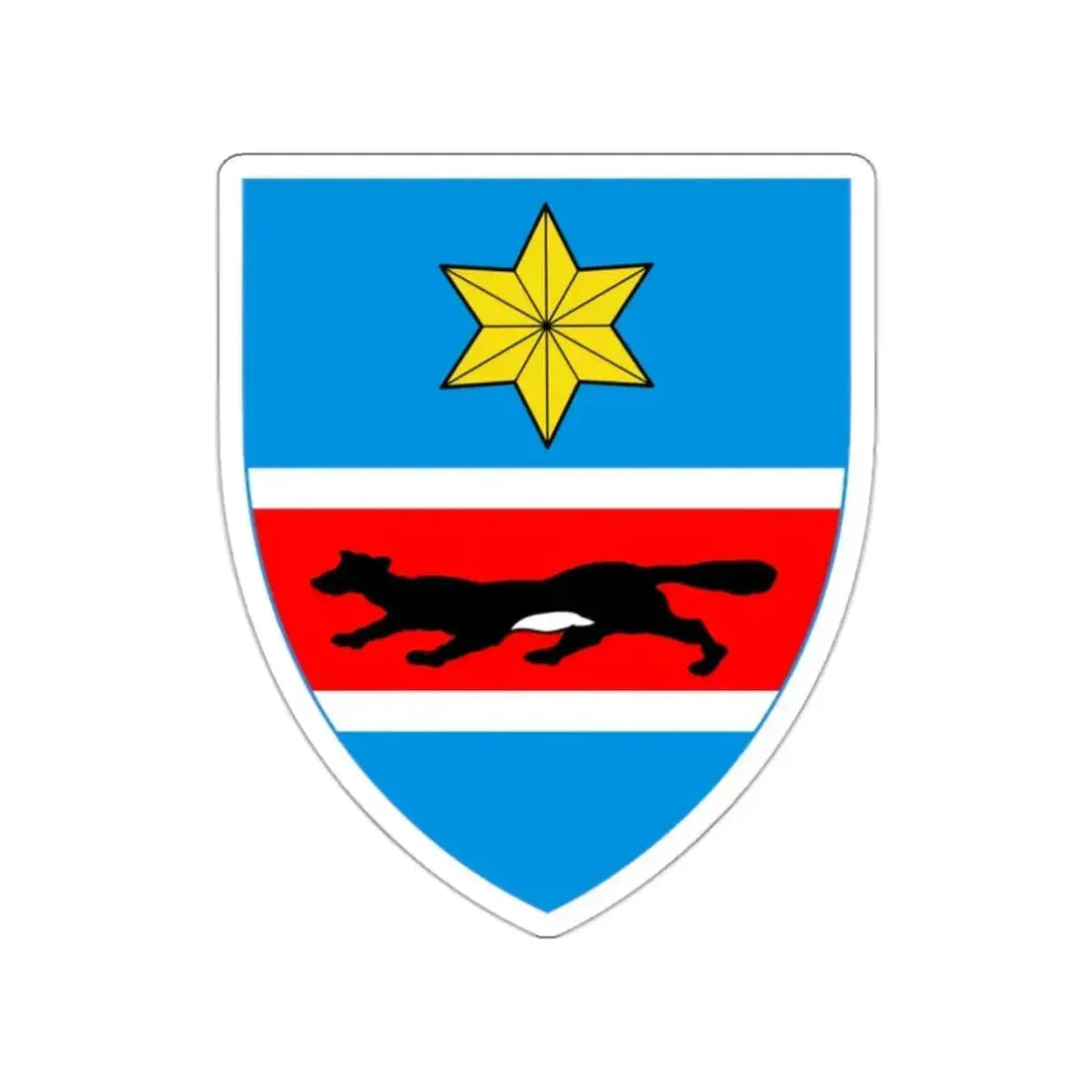 Coat of Arms of Slavonia 2 STICKER Vinyl Die-Cut Decal 2 Inch - The Sticker Space