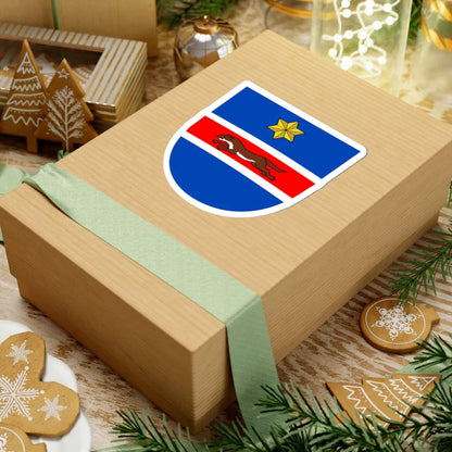 Coat of arms of Slavonia (Croatia) (Coat of Arms) STICKER Vinyl Kiss-Cut Decal - The Sticker Space