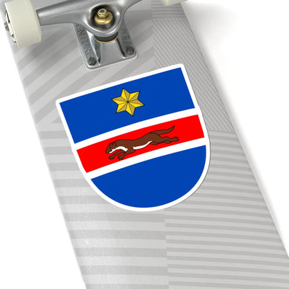 Coat of arms of Slavonia (Croatia) (Coat of Arms) STICKER Vinyl Kiss-Cut Decal - The Sticker Space