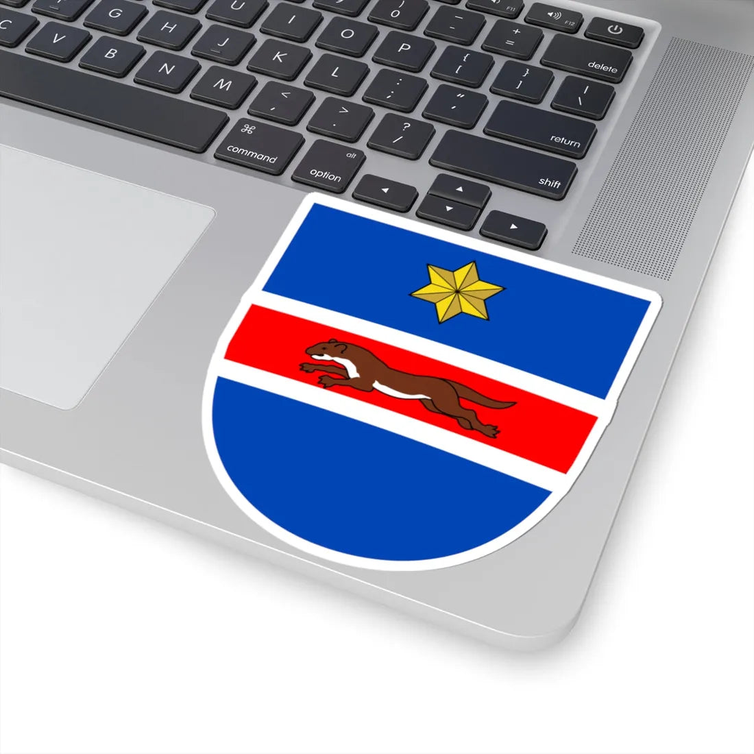 Coat of arms of Slavonia (Croatia) (Coat of Arms) STICKER Vinyl Kiss-Cut Decal - The Sticker Space