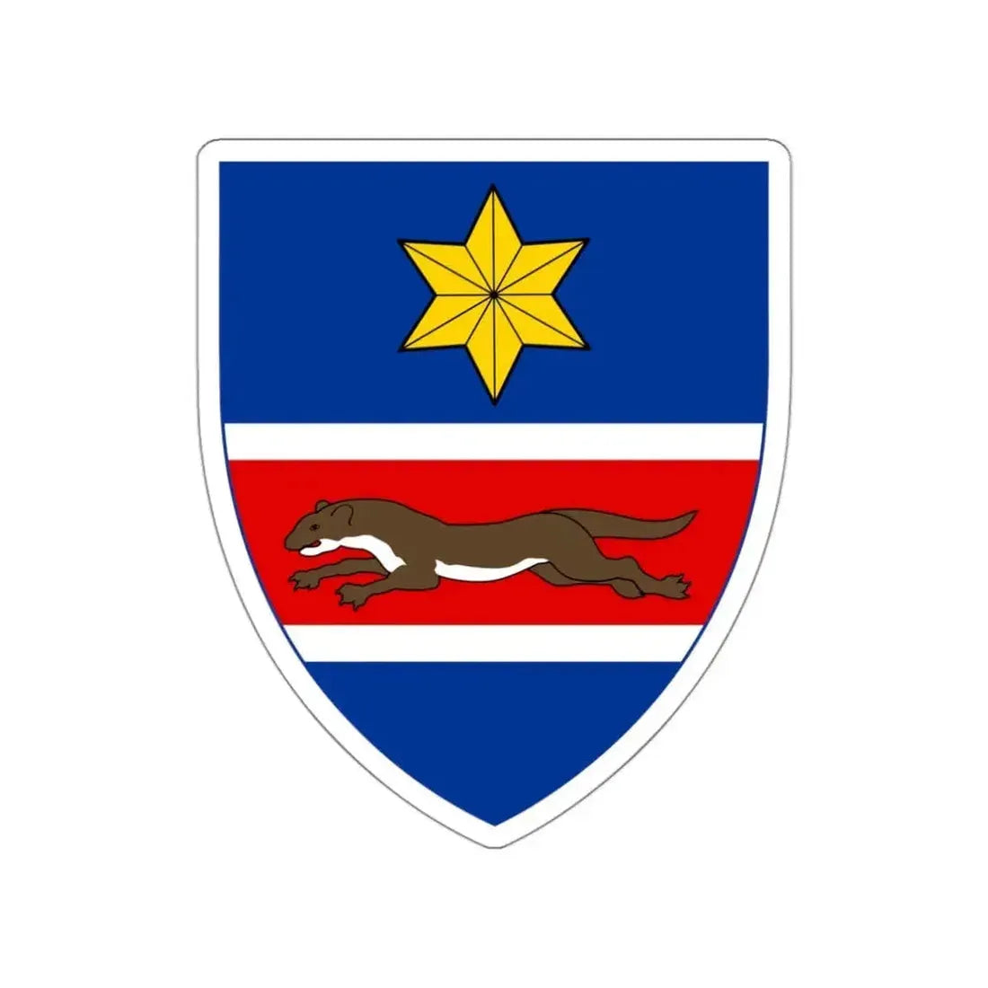 Coat of Arms of Slavonia STICKER Vinyl Die-Cut Decal - The Sticker Space