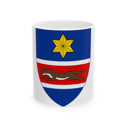 Coat of Arms of Slavonia - White Coffee Mug-11oz-The Sticker Space