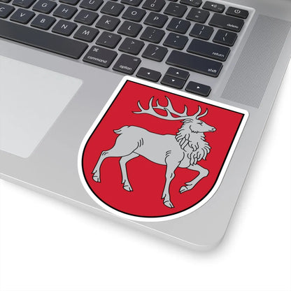 Coat of arms of Sēlija (Latvia) (Coat of Arms) STICKER Vinyl Kiss-Cut Decal - The Sticker Space