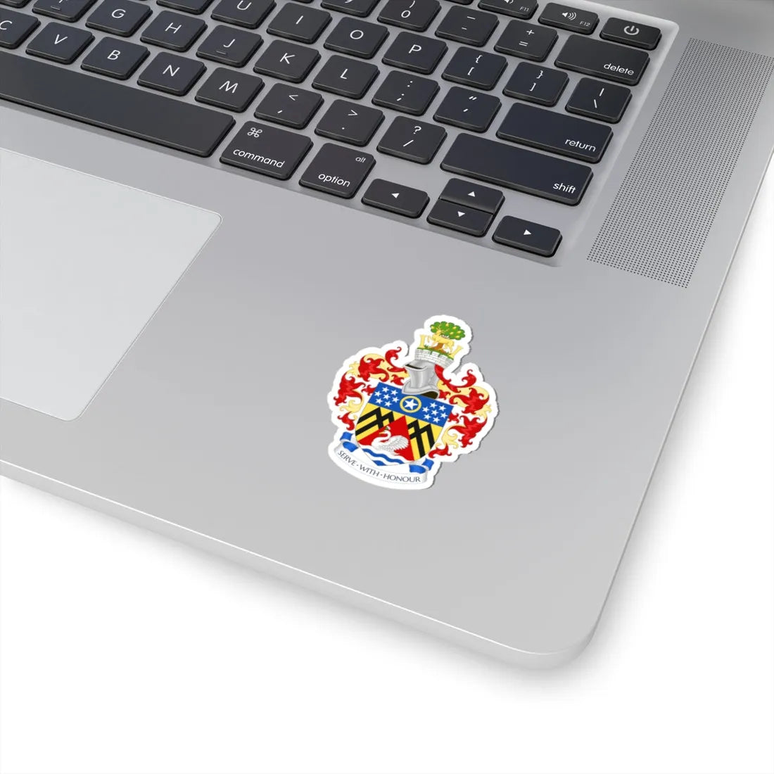 Coat of arms of Slough Borough Council (England) (Coat of Arms) STICKER Vinyl Kiss-Cut Decal - The Sticker Space