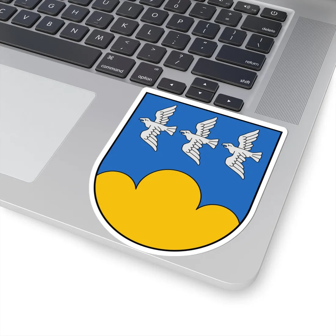 Coat of Arms of Smiltene (Latvia) (Coat of Arms) STICKER Vinyl Kiss-Cut Decal - The Sticker Space