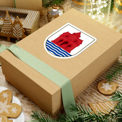 Coat of arms of Sønderborg (Denmark) (Coat of Arms) STICKER Vinyl Kiss-Cut Decal - The Sticker Space