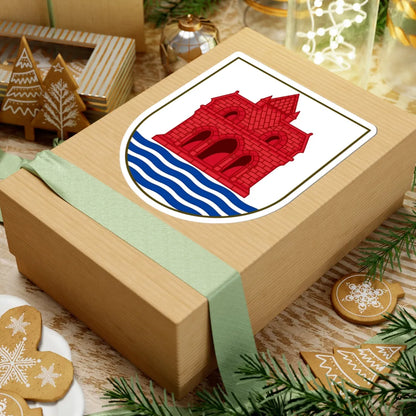 Coat of arms of Sønderborg (Denmark) (Coat of Arms) STICKER Vinyl Kiss-Cut Decal - The Sticker Space