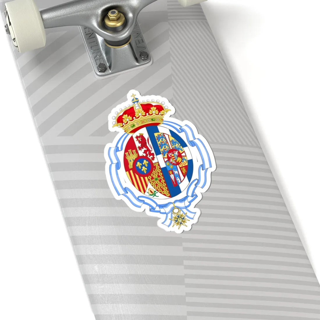 Coat of Arms of Sofía Princess of Spain (Denmark) (Coat of Arms) STICKER Vinyl Kiss-Cut Decal - The Sticker Space