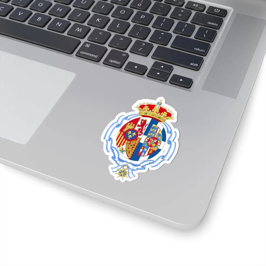 Coat of Arms of Sofía Princess of Spain (Denmark) (Coat of Arms) STICKER Vinyl Kiss-Cut Decal - The Sticker Space