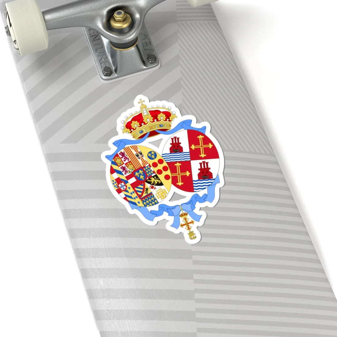 Coat of Arms of Sofia Duchess of Noto (Italy) (Coat of Arms) STICKER Vinyl Kiss-Cut Decal - The Sticker Space