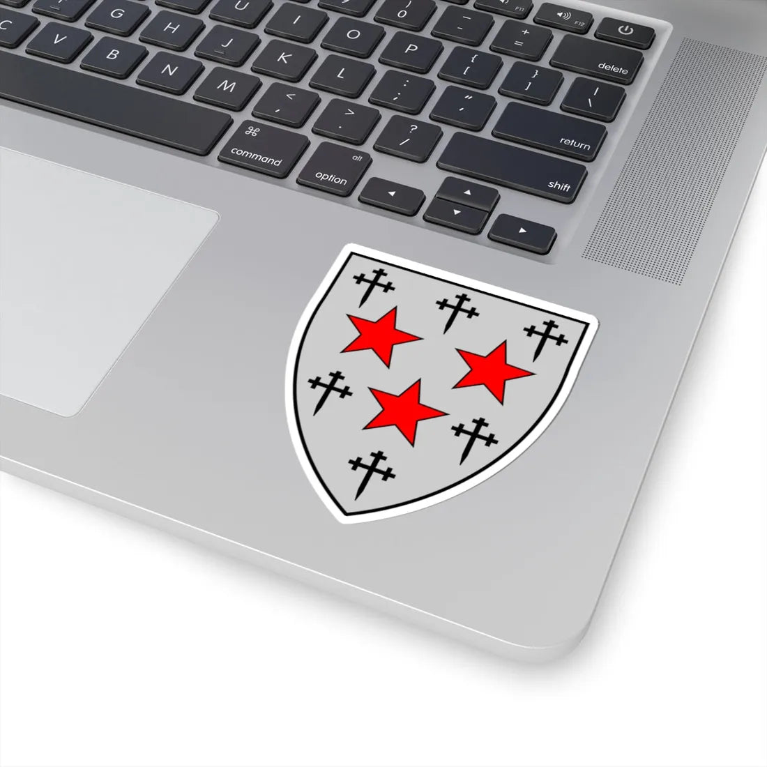 Coat of arms of Somerville College (England) (Coat of Arms) STICKER Vinyl Kiss-Cut Decal - The Sticker Space