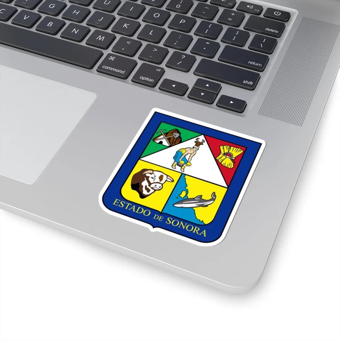 Coat of arms of Sonora (Mexico) (Coat of Arms) STICKER Vinyl Kiss-Cut Decal - The Sticker Space