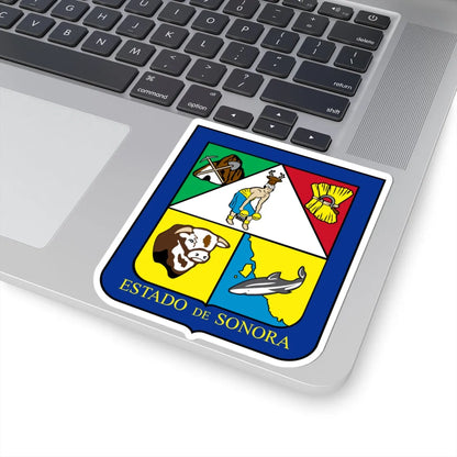 Coat of arms of Sonora (Mexico) (Coat of Arms) STICKER Vinyl Kiss-Cut Decal - The Sticker Space