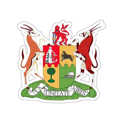 Coat of arms of South Africa (1930–1932) STICKER Vinyl Die-Cut Decal - The Sticker Space