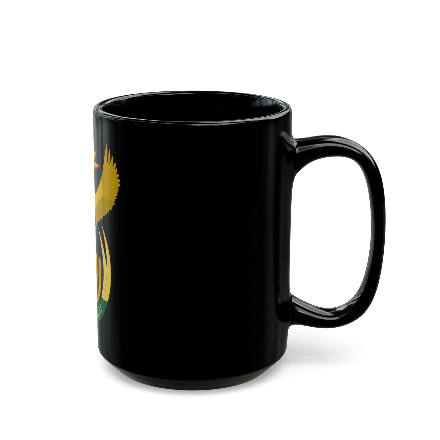 Coat of arms of South Africa - Black Coffee Mug