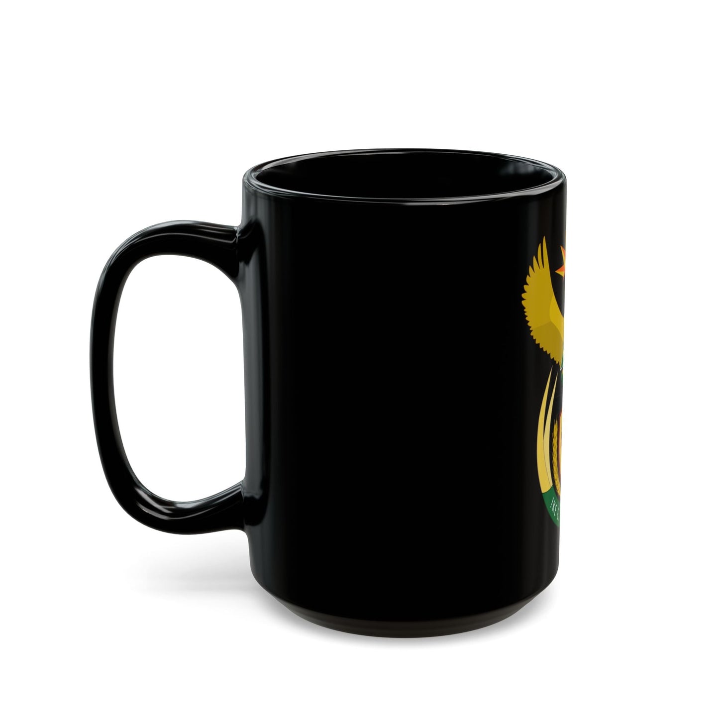 Coat of arms of South Africa - Black Coffee Mug