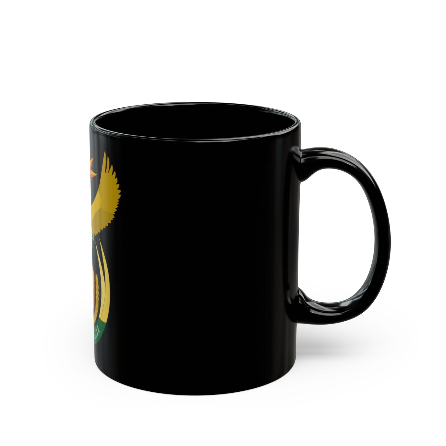 Coat of arms of South Africa - Black Coffee Mug