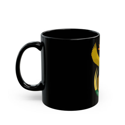 Coat of arms of South Africa - Black Coffee Mug