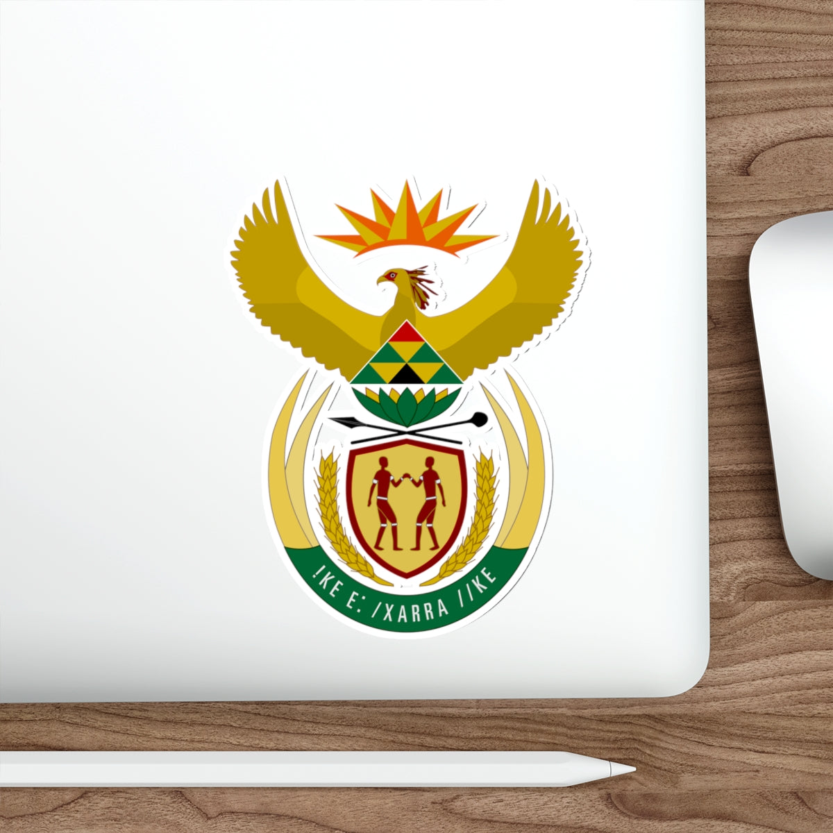 Coat of arms of South Africa STICKER Vinyl Die-Cut Decal-The Sticker Space