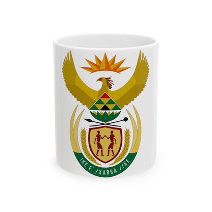 Coat of arms of South Africa - White Coffee Mug