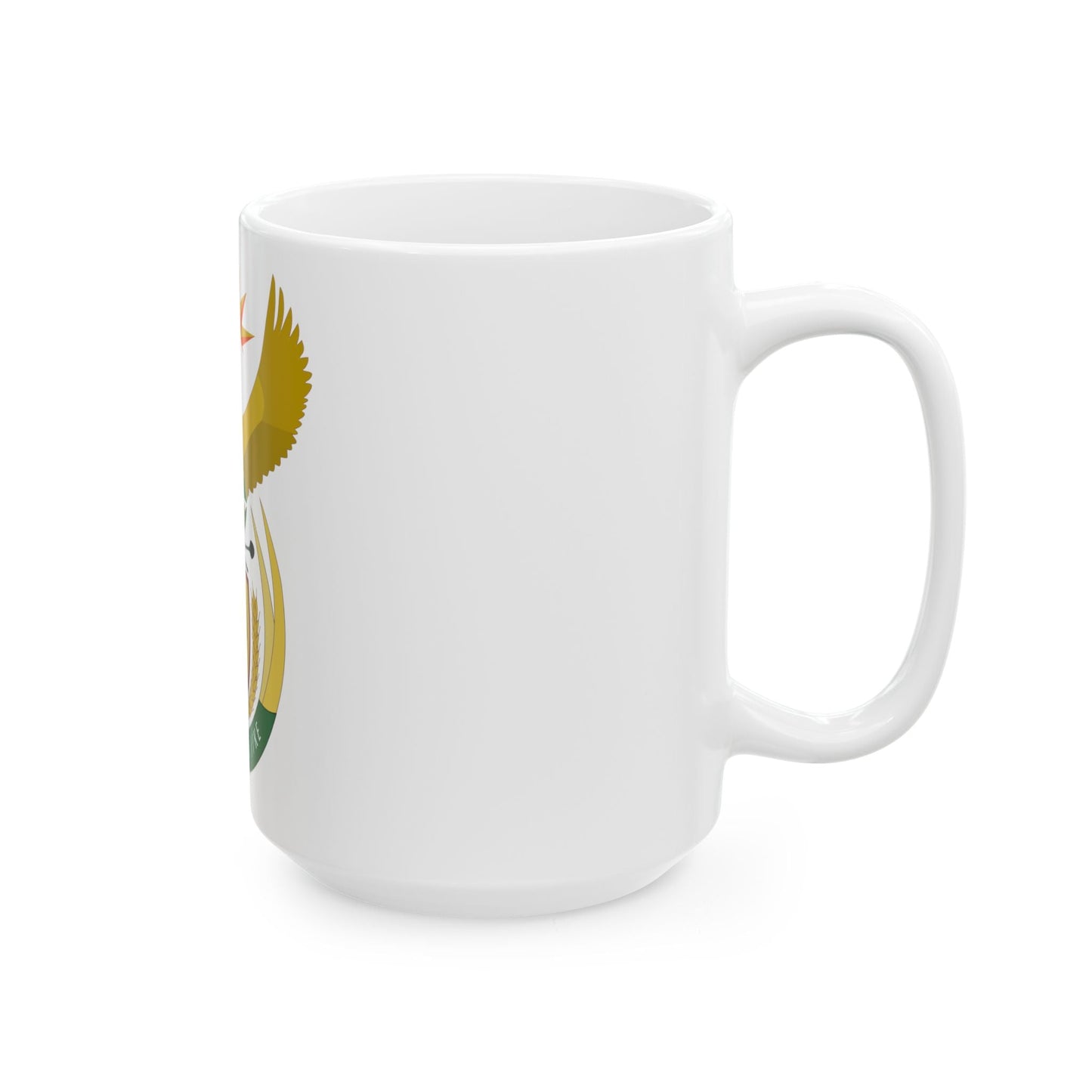 Coat of arms of South Africa - White Coffee Mug