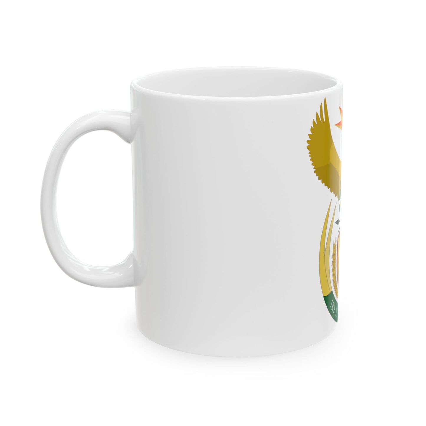 Coat of arms of South Africa - White Coffee Mug